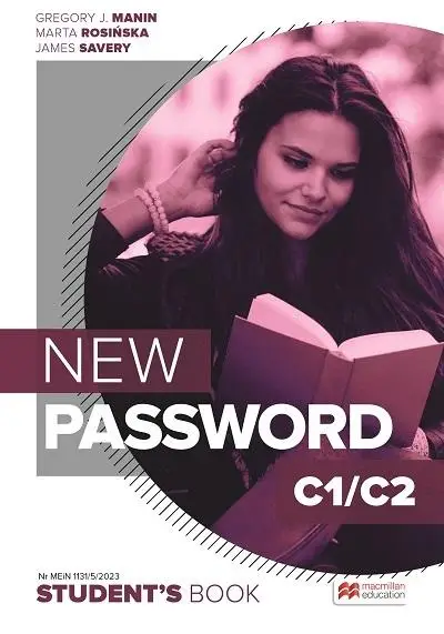 New Password C1/C2 SB + online + S's App - Gregory J.Manin, Marta Rosińska, James Savery