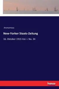 New-Yorker Staats-Zeitung - Anonymous