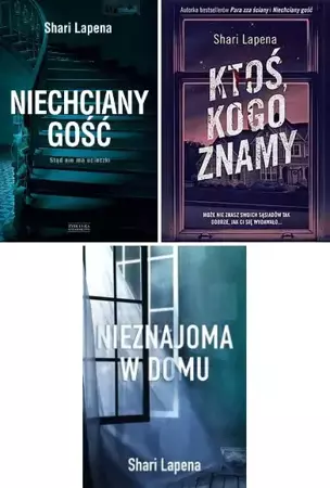 Niechciany gość - Pakiet 3 ksiązek Shari Lapena - Shari Lapena