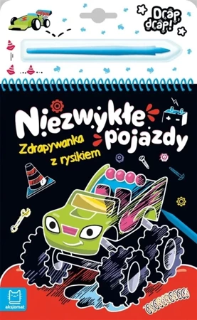 Niezwykłe pojazdy. Zdrapywanka z rysikiem - Anna Podgórska