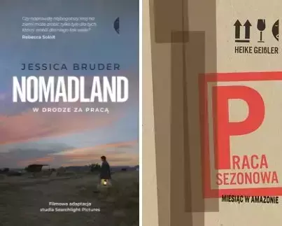 Nomadland + Praca sezonowa PAKIET 2 książek - Heike Geissler