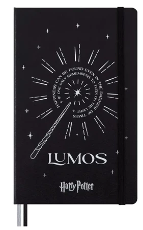 Notatnik L linia Harry Potter Lumos - Moleskine