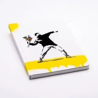 Notes A5/128K Banksy - The Flower Thrower - PININFARINA