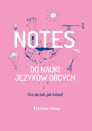 Notes do nauki języków obcych różowy - Opracowanie zbiorowe