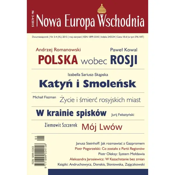 Nowa Europa Wschodnia 3-4 2015 - Praca zbiorowa