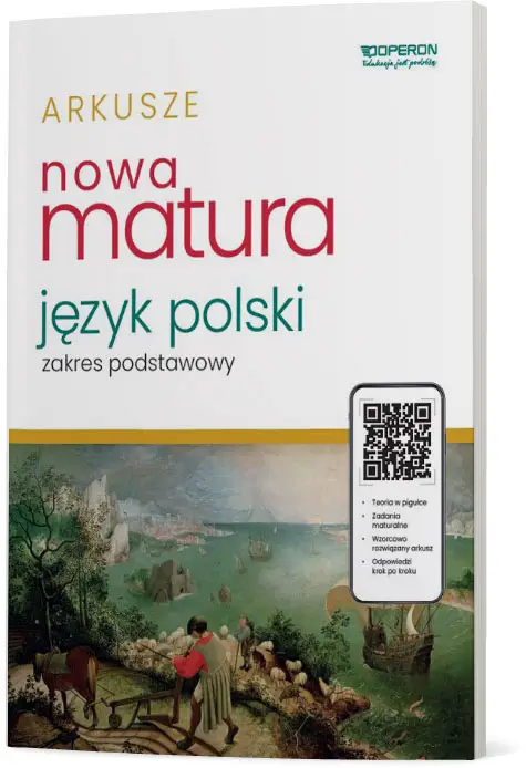 Nowa matura 2024 Język polski arkusze maturalne zakres podstawowy - Aleksandra Marzec