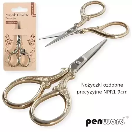 Nożyczki ozdobne precyzyjne 9cm - Penword