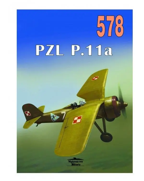 Nr 578 PZL P11A - Janusz Ledwoch