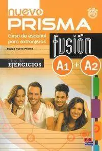 Nuevo Prisma fusion A1+A2 ejerc. + CD - Praca zbiorowa