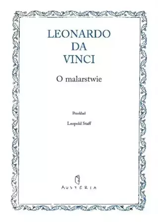 O malarstwie - Leonardo da Vinci