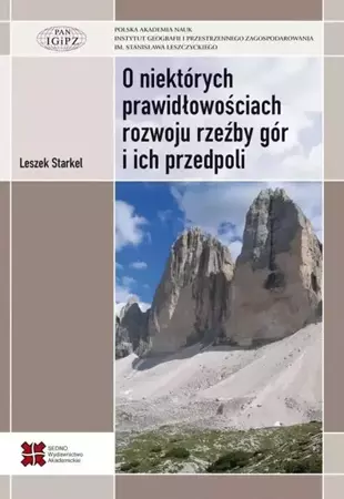 O niektórych prawidłowościach rozwoju rzeźby... - Leszek Starkel