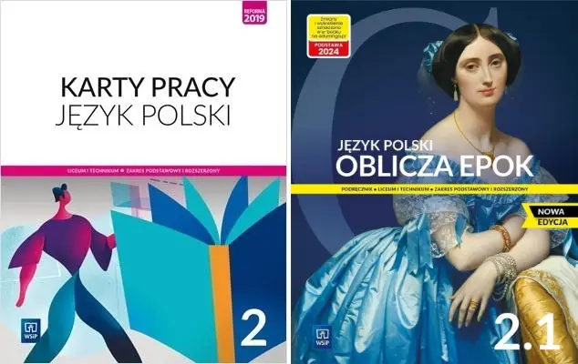 OBLICZA EPOK 2 PODRĘCZNIK 2.1 + KARTY PRACY POLSKI WSiP NOWA EDYCJA 2023 LO - Ewa Nowak