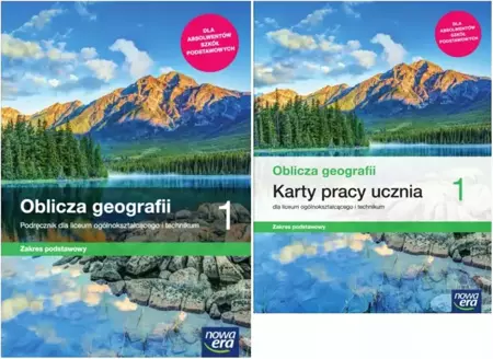 Oblicza geografii 1 Podręcznik Karty pracy ZP 2019 - Roman Malarz, Marek Więckowski