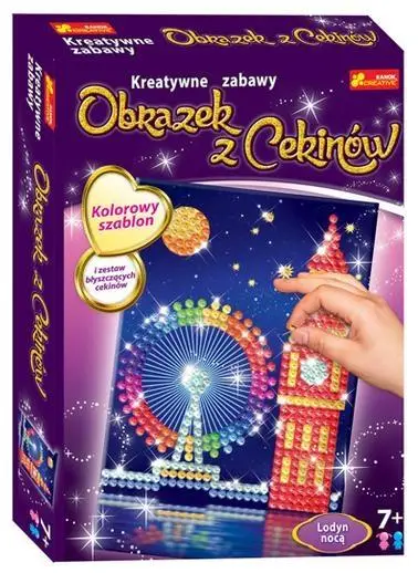 Obrazek z Cekinów. Londyn nocą - Ranok-Creative