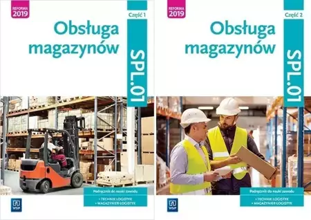Obsługa magazynów Część 1-2 SPL.01 Podręczniki - Jarosław Stolarski, Joanna Śliżewska, Anna Rożej,