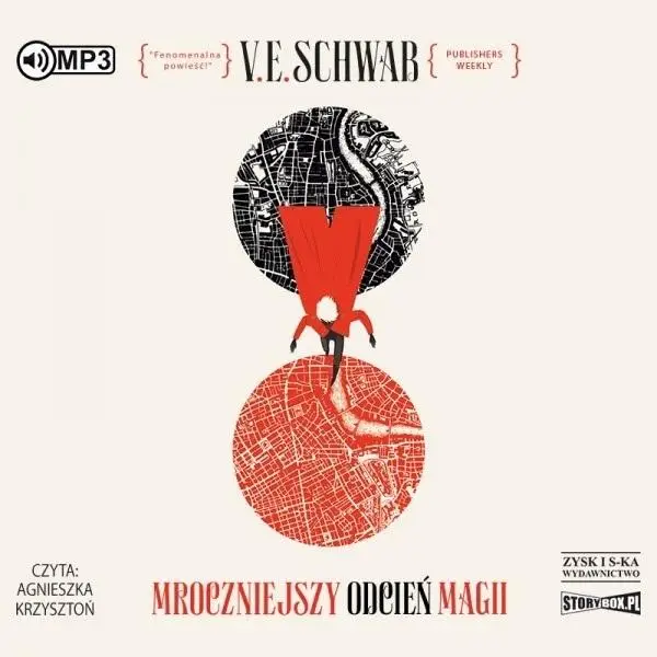 Odcienie magii T.1 Mroczniejszy odcień magii CD - V.E. Schwab