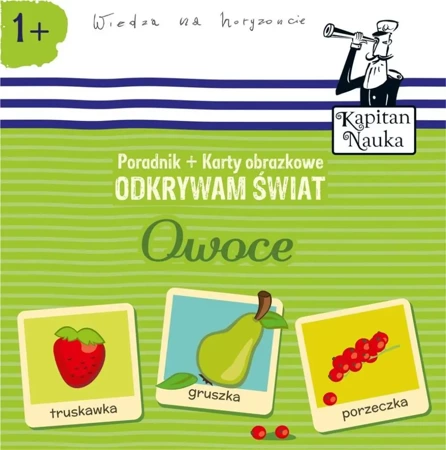 Odkrywam świat Owoce Książka + Karty obrazkowe - praca zbiorowa