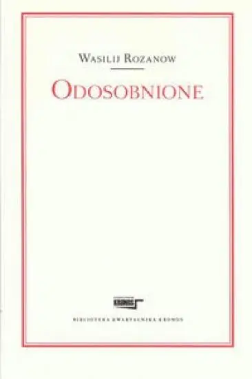 Odosobnione - Wasilij Rozanow