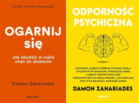 Odporność psychiczna + Ogarnij się PAKIET Damon Zahariades - Damon Zahariades