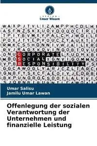 Offenlegung der sozialen Verantwortung der Unternehmen und finanzielle Leistung - Salisu Umar