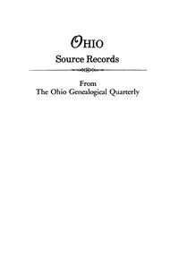 Ohio Source Records - Ohio Genealogical Society