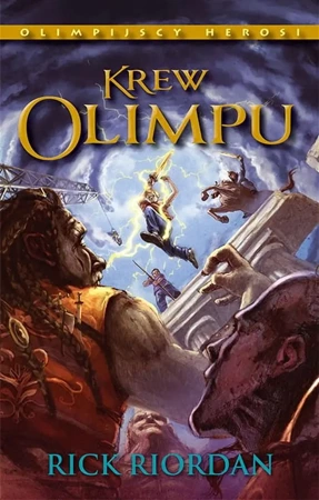 Olimpijscy herosi T.5 Krew Olimpu - Rick Riordan