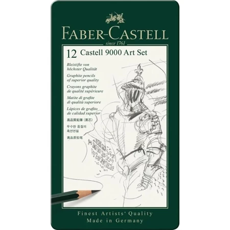 Ołówek Castell 9000 Art 12szt FABER CASTELL - Faber Castell