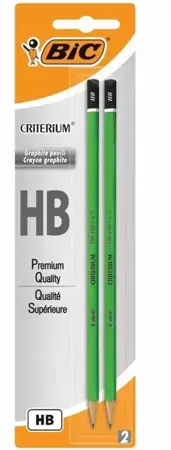 Ołówek Criterium 550 HB bez gumki bls 2szt BIC