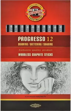 Ołówek grafitowy Progresso 8911/8B (12szt) - Koh-I-Noor