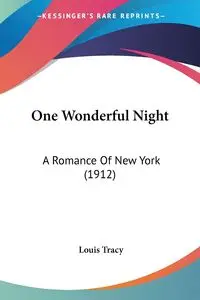 One Wonderful Night - Tracy Louis