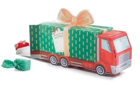 Opakowania na prezenty - Xmas Truck - Donkey