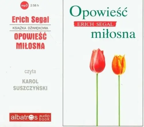 Opowieść miłosna CD MP3 - Erich Segal