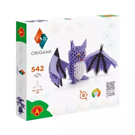 Origami 3D - Nietoperz ALEX - Alexander