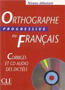 Orthographe Prog Debutant Corr+CD