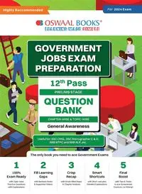 Oswaal Government Exams Question Bank 12th Pass | General Awareness | for 2024 Exam - , Oswaal Editorial Board