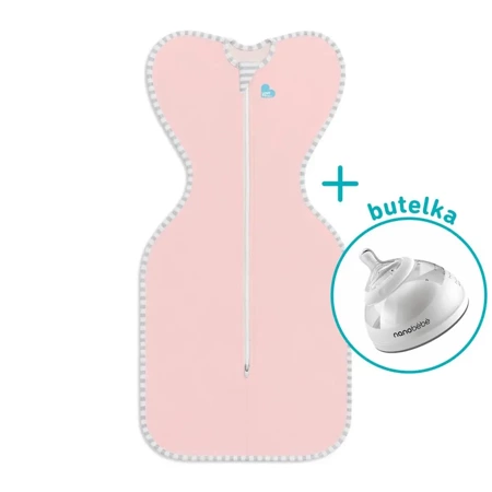 Otulacz Swaddle UP - rozmiar S - dusty pink - ETAP1 - 1.0 TOG Original