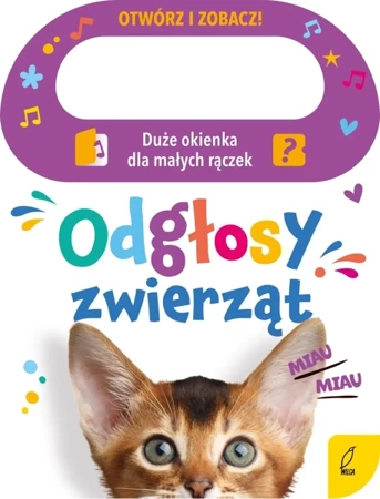 Otwórz i zobacz! Odgłosy zwierząt - Patrycja Klempas