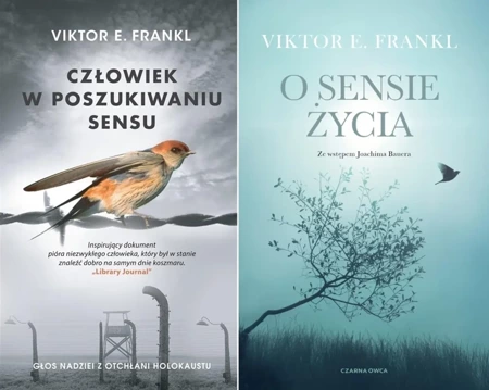 PAKIET Człowiek w poszukiwaniu sensu + O sensie życia Viktor E. Frankl - Viktor E. Frankl