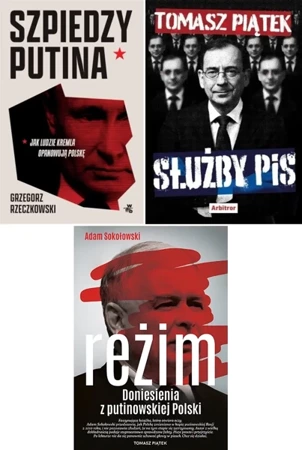 PAKIET Szpiedzy Putina + Reżim + Służby PIS - Znak Koncept