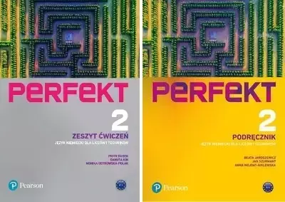 PERFEKT 2 NIEMIECKI PODRĘCZNIK + ĆWICZENIA PEARSON - Beata Jaroszewicz, Jan Szurmant, Anna Wojdat-Niklewska