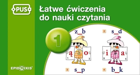 PUS Łatwe ćwiczenia do nauki czytania 1 - Małgorzata Chromiak