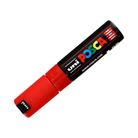 Paczka Marker PC-8K czerwony Posca Uni 6 szt.