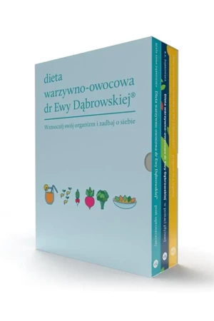 Paket: Dieta warzywno-owocowa dr Ewy Dąbrowskiej - Paulina Borkowska, Beata Anna Dąbrowska