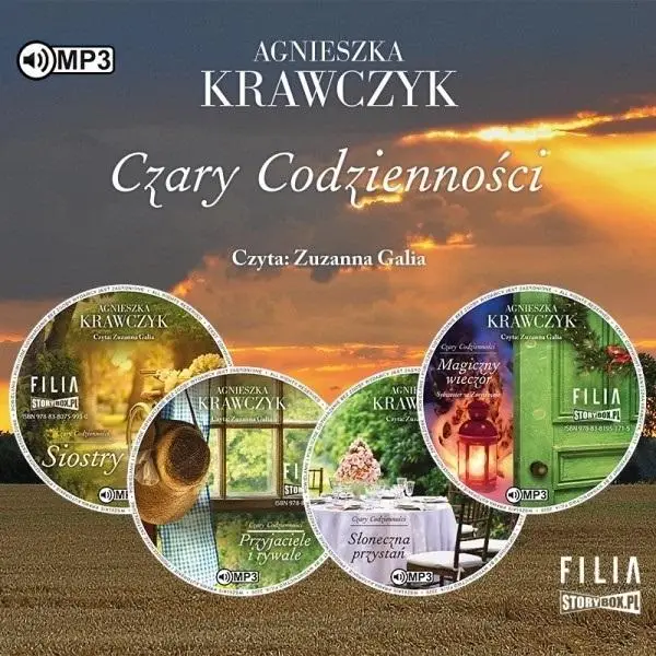 Pakiet: Czary codzienności audiobook - Agnieszka Krawczyk