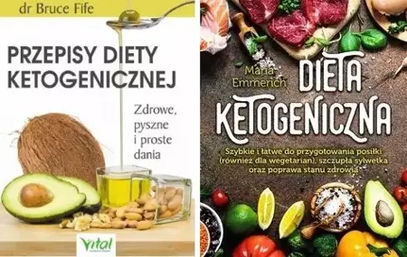 Pakiet: Dieta ketogeniczna + Przepisy diety. Fife - Bruce Fife