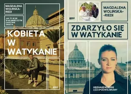 Pakiet Kobieta / Zdarzyło się w Watykanie Riedi - Magdalena Wolińska-Riedi