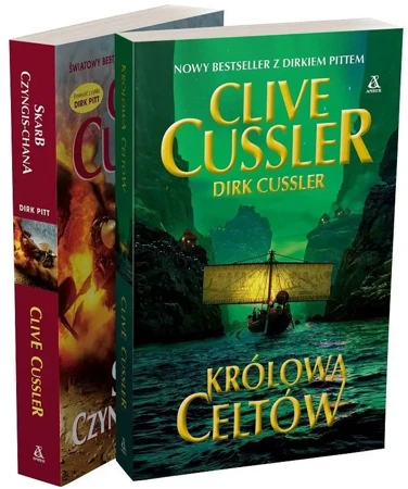 Pakiet: Królowa Celtów/ Skarb Czyngis-chana - Clive Cussler