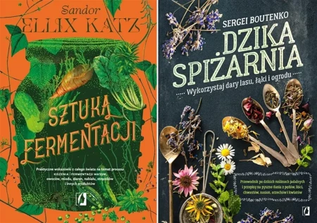 Pakiet Książki: Sztuka fermentacji, Dzika spiżarnia Na prezent Na Święya - Sandor Ellix Katz