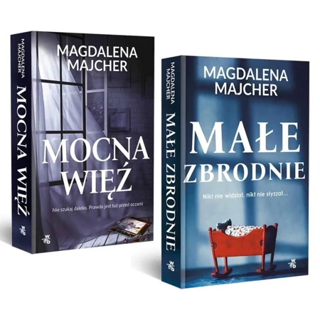 Pakiet: Małe zbrodnie / Mocna więź - Magdalena Majcher