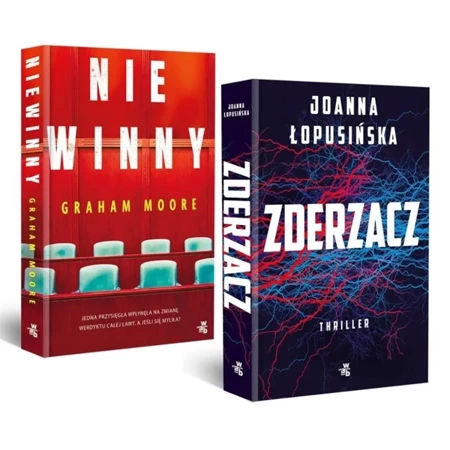 Pakiet: Niewinny / Zderzacz - Graham Moore, Joanna Łapusińska